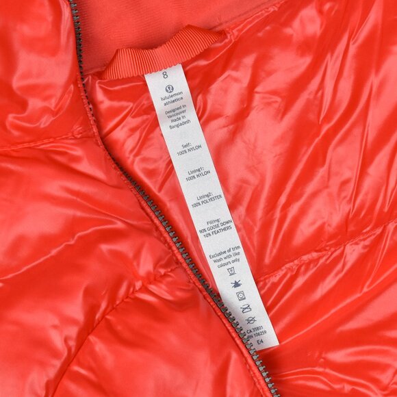Lululemon Fluffin' Awesome Down Feather Puffer Vest 8 NEW - Picture 2 of 12